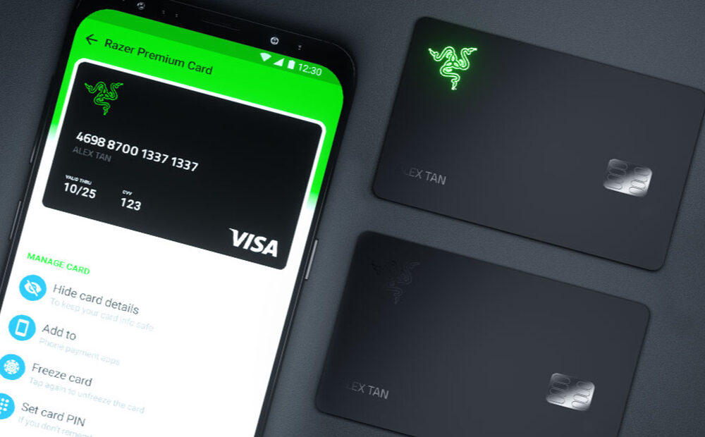 Razer Card: Χρεωστική κάρτα για Gamers με ενσωματωμένο Led φως