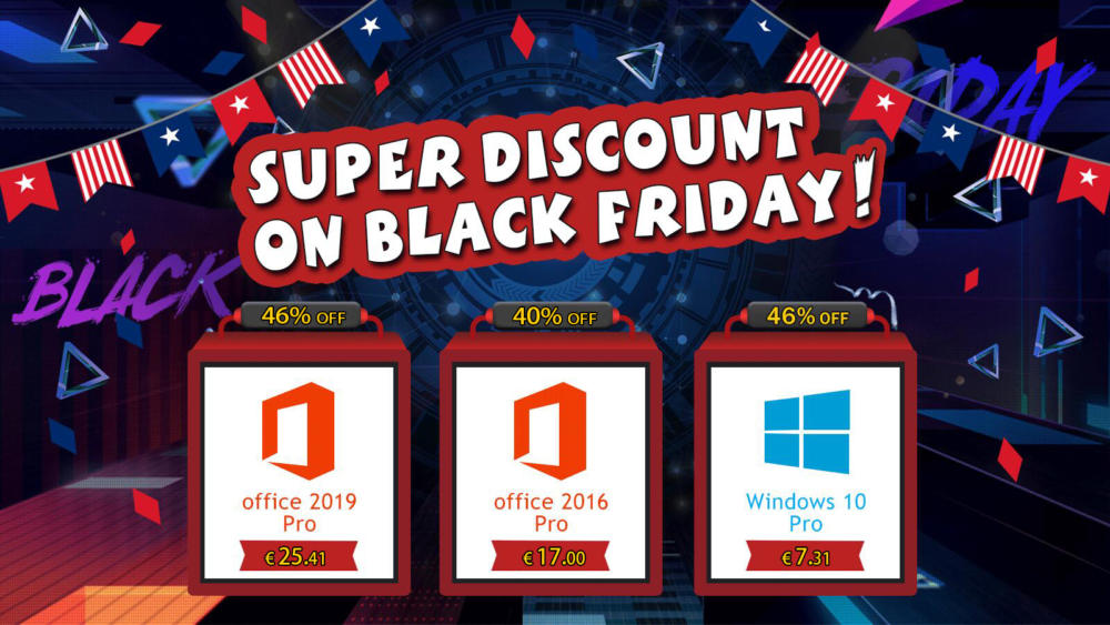 Black Friday: Συνεχίζονται οι προσφορές σε Windows 10 Pro με €7