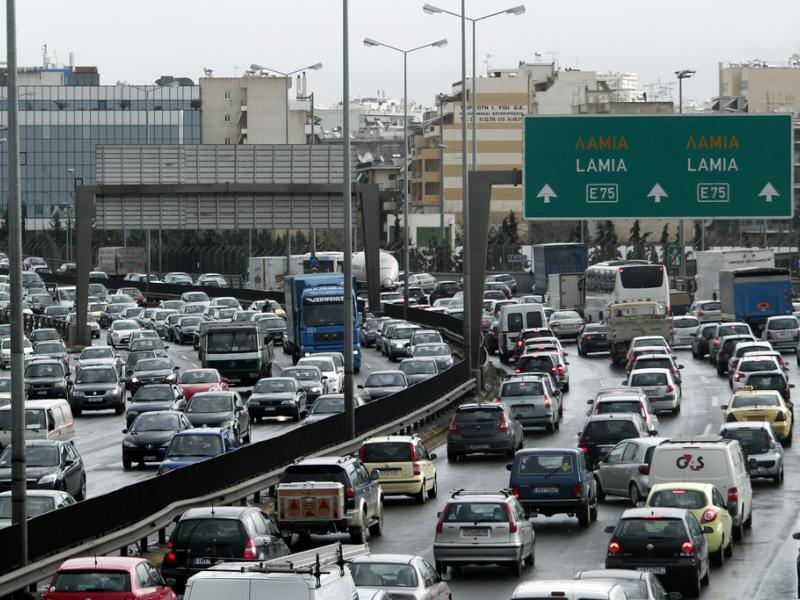 Κίνηση στην Αθήνα: Σχεδόν 44