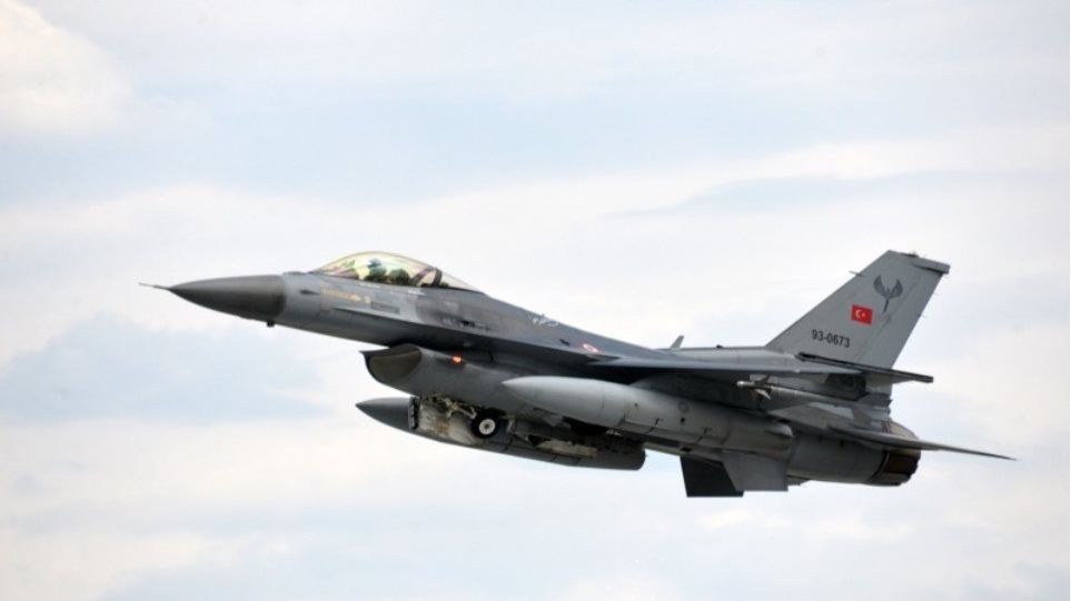 Υπερπτήση τουρκικού F 16 πάνω από τη Σάμο