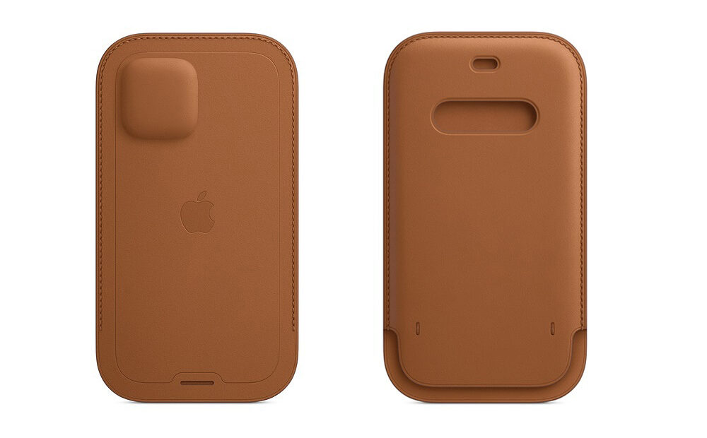 Iphone 12 Leather Sleeve: Πουγκί με Magsafe στη τιμή των 145 ευρώ