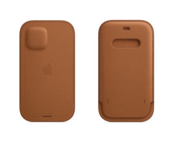 Iphone 12 Leather Sleeve: Πουγκί με Magsafe στη τιμή των 145 ευρώ
