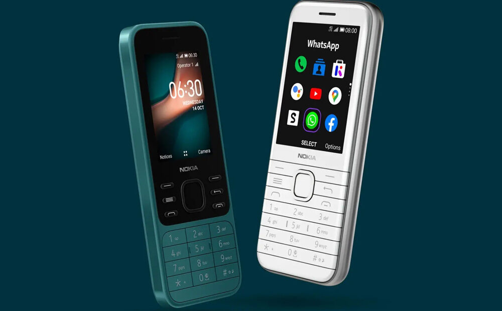 Nokia 6300 4g και 8000 4g: Επίσημα με Kaios, Snapdragon 210, και μπαταρία 1