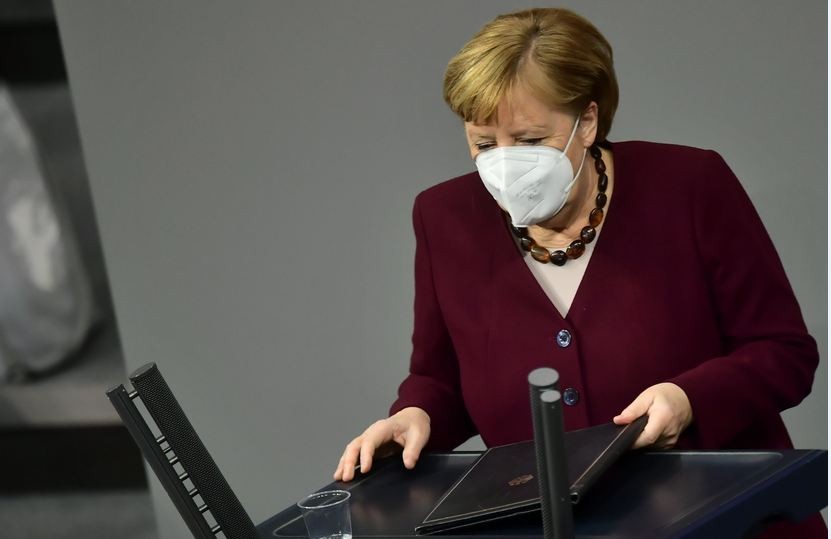 Μέρκελ: Κίνδυνος για τρίτο κύμα κορωνοϊού – Πάνω από 13