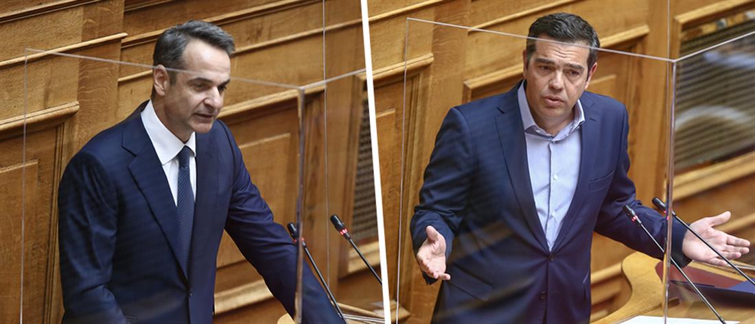 Σύγκρουση κορυφής για τον προϋπολογισμό την Τρίτη στην Bουλή