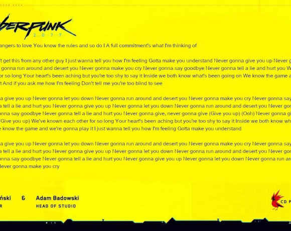 Cyberpunk 2077: Το απόλυτο Troll Post που φέρνει πανικό
