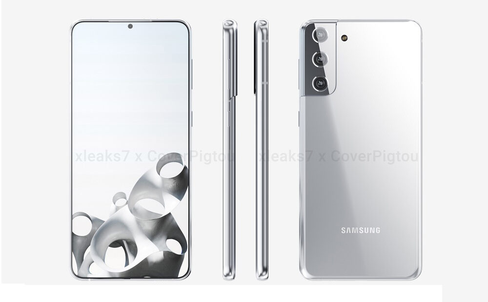 Samsung Galaxy S21+: Δείτε το από κάθε πλευρά [renders + βίντεο]