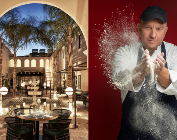 Santorini’s Selene Restaurant Collaborates With Michelin Starred Chef Botrini