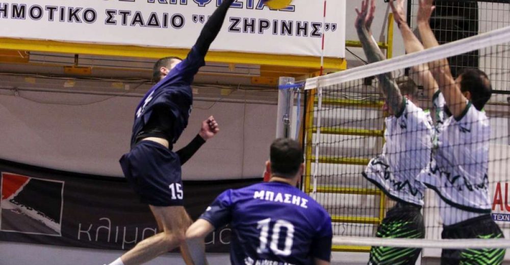Βόλεϊ λιγκ, Κηφισιά Μίλων 3 1: Πήρε το ντέρμπι με ανατροπές