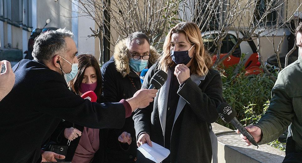 Τρεις ώρες κατέθετε στον εισαγγελέα η Μπεκατώρου