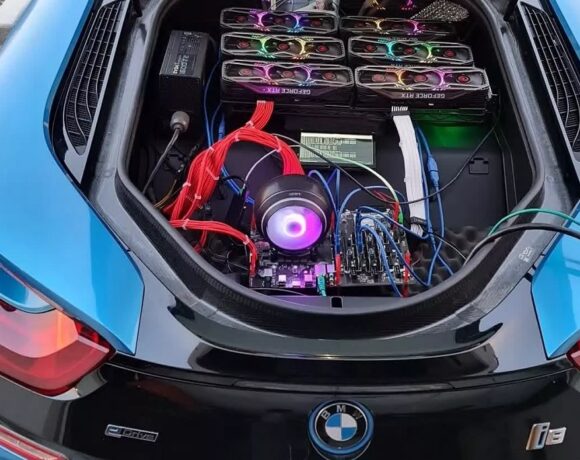 Miner μετατρέπει την Bmw I8 του σε Mining μηχανή για να εκνευρίσει τους Gamers