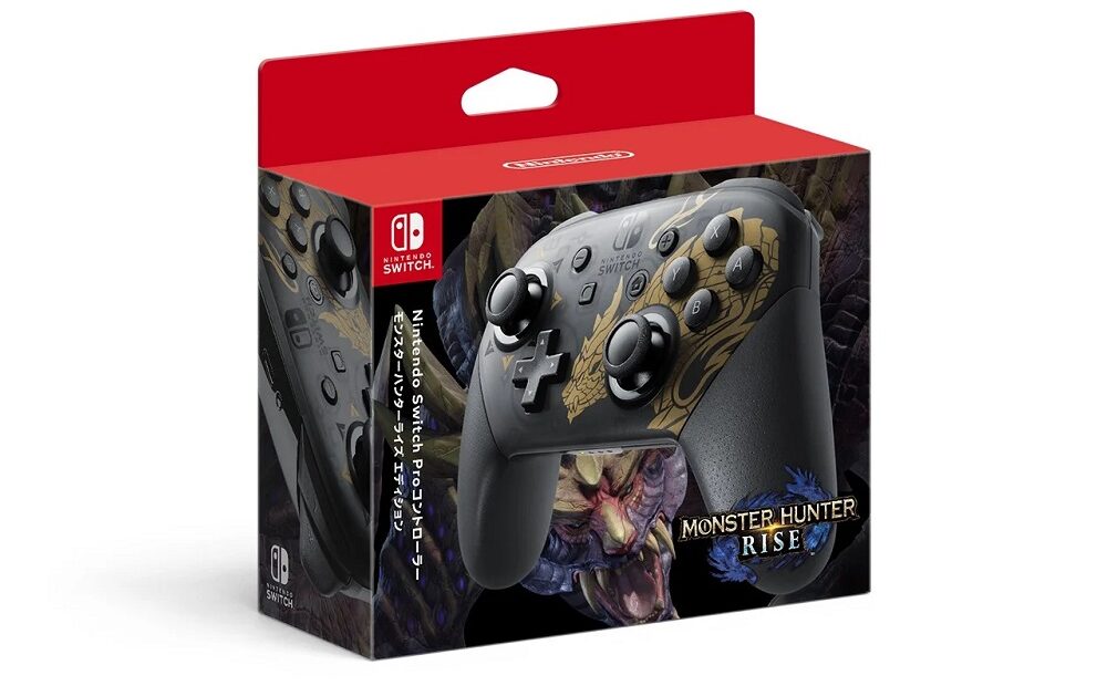 Nintendo Switch: Έρχεται νέο χειριστήριο Pro με θέμα το Monster Hunter Rise