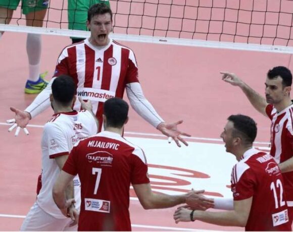 Βόλεϊ λιγκ, Ολυμπιακός Παναθηναϊκός 3 0: Απόλυτος κυρίαρχος