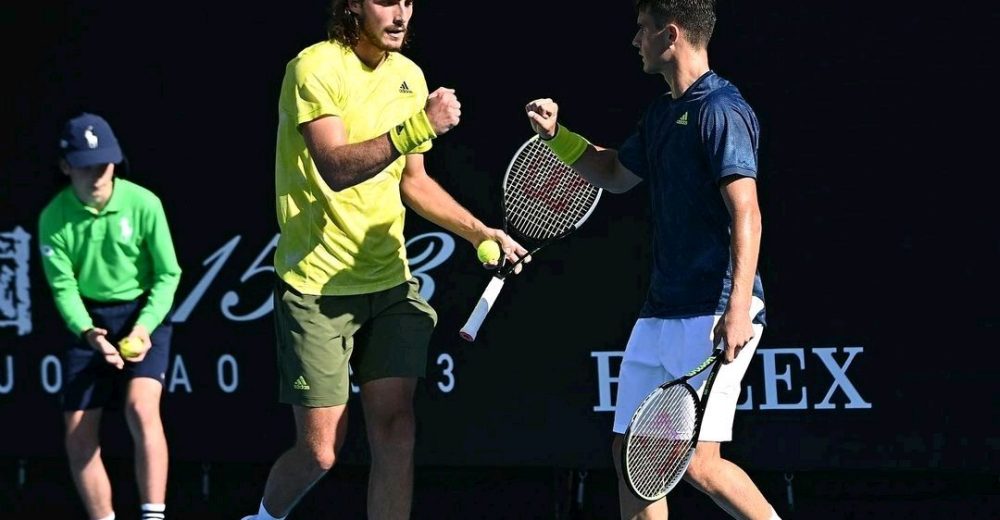 Στο διπλό του Ρότερνταμ τα αδέρφια Τσιτσιπά