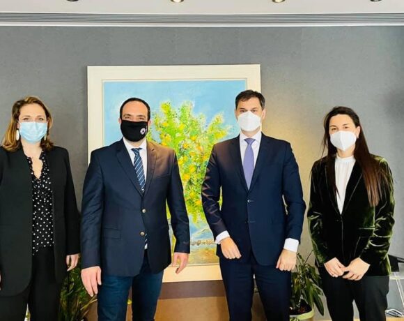 Mykonos Mayor Discusses Tourism Restart With Minister