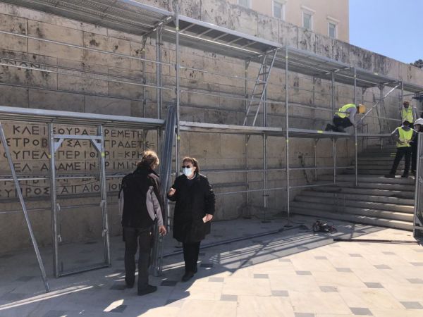 Άγνωστος στρατιώτης: Εργασίες καθαρισμού και ανάδειξη του μνημείου