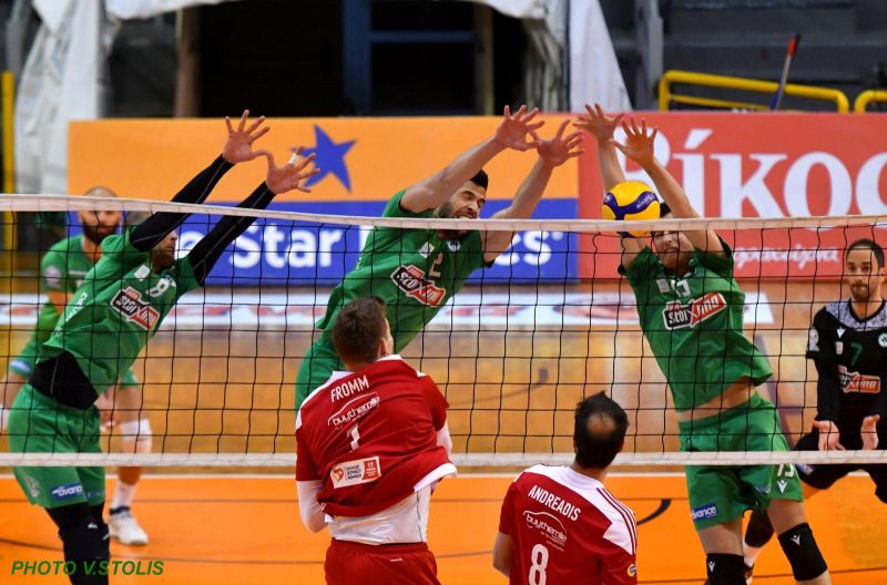 Βόλεϊ λιγκ, Παναθηναϊκός Ολυμπιακός 1 3: Πάρτι τίτλου στο Μαρούσι