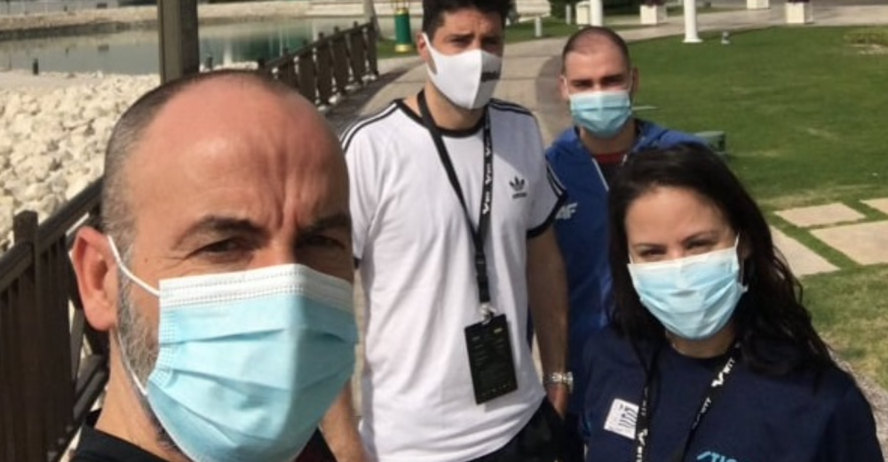 Πρώτες προπονήσεις στην Ντόχα εν όψει προ Ολυμπιακού για τους Έλληνες διεθνείς
