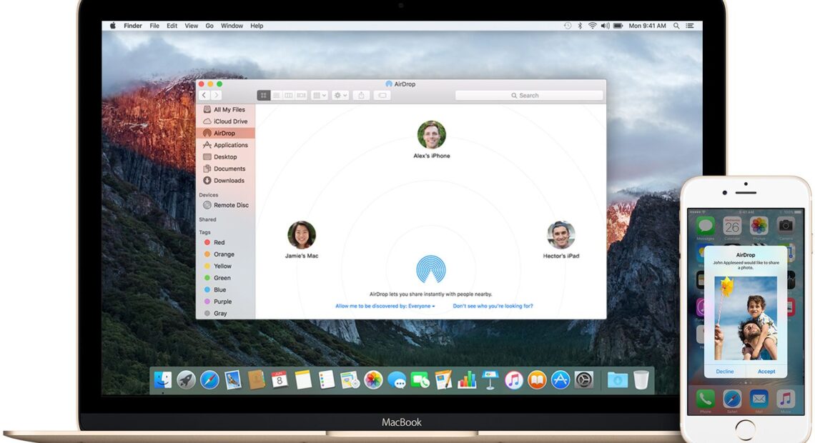Το Airdrop μπορεί να γίνει αντικείμενο κακόβουλης εκμετάλλευσης