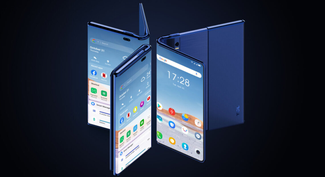 Tcl Fold ‘n’ Roll Concept: Ο σχεδιασμός στα Smartphones ξεφεύγει