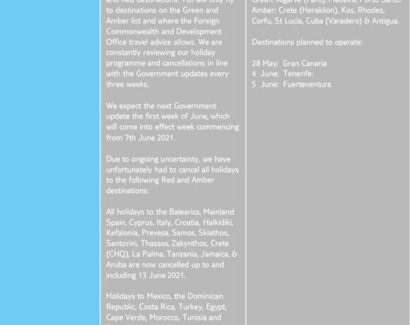 ΑΠΟΚΛΕΙΣΤΙΚΟ: Αυτό είναι το νέο πλάνο πτήσεων της Tui ανά αγορά | Ποιές ημερομηνίες δίνει για τους προορισμούς