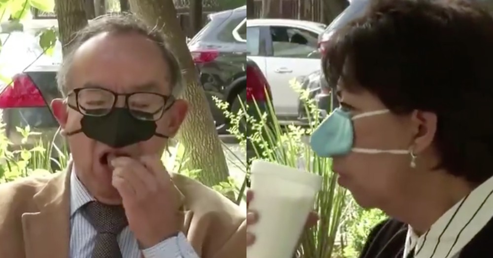 Αυτές οι μάσκες για τη μύτη είναι ιδανικές για όσους τρώνε και πίνουν