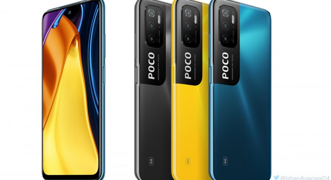 Το Poco M3 Pro 5g κάνει την εμφάνισή του σε επίσημo Render