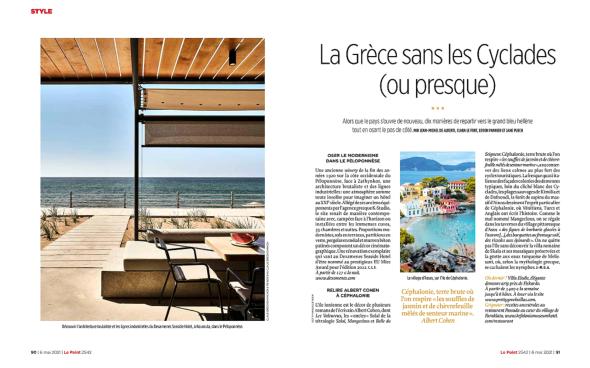 Unexplored Parts Of Greece Shine In France’s ‘le Point’ Magazine