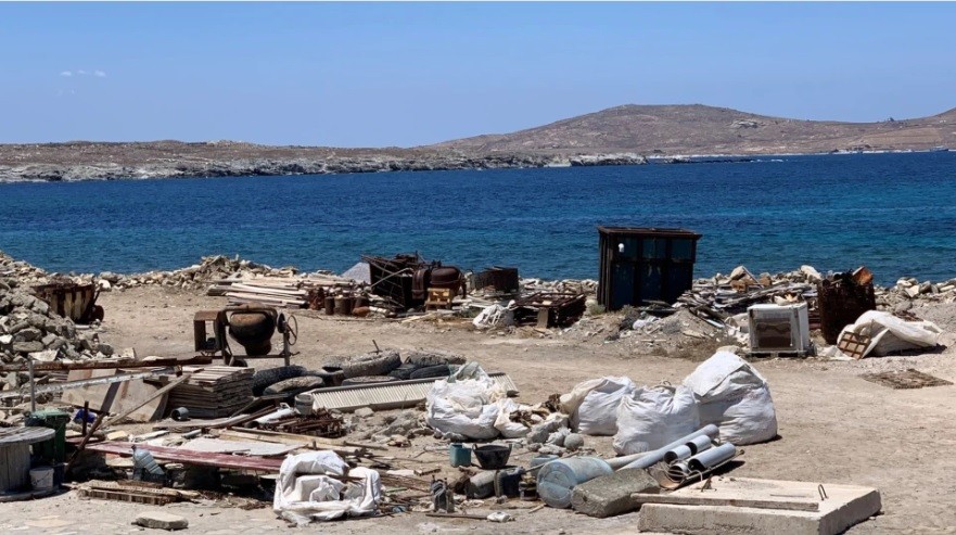 Δήλος: Ο πρεσβευτής της Νορβηγίας σοκαρίστηκε από τo «εργοτάξιο»