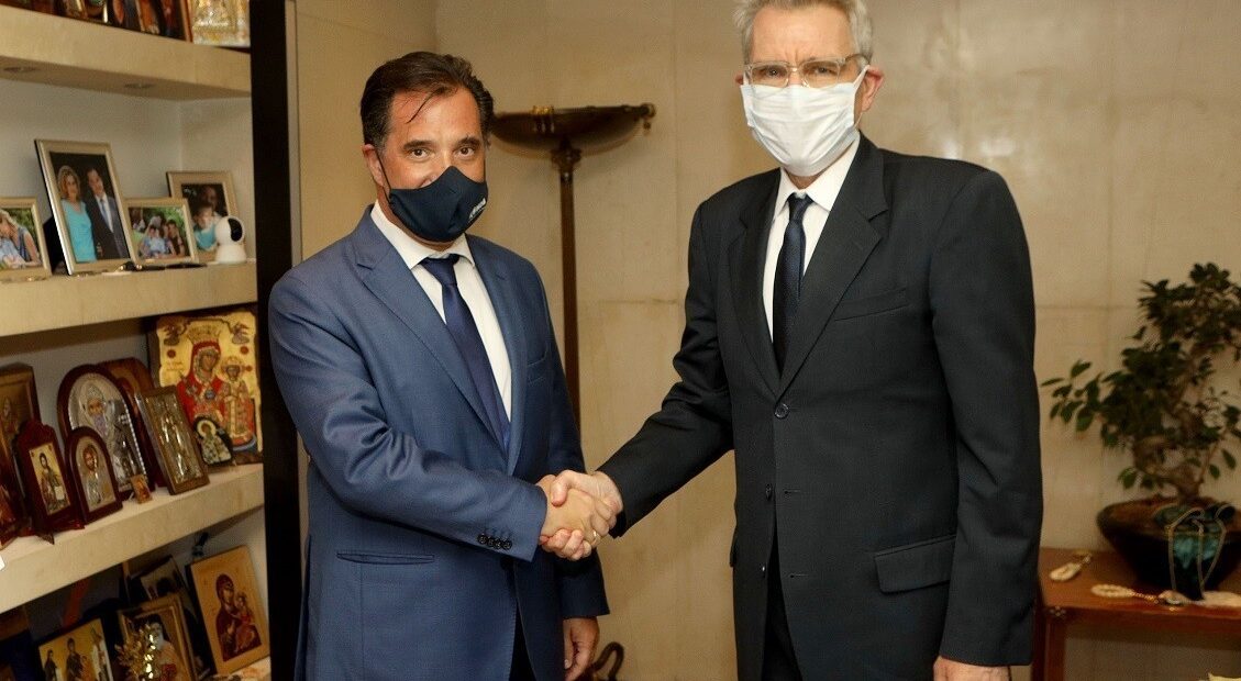 Γεωργιάδης – Πάιατ: Στο επίκεντρο της συνάντησης, οι αμερικανικές επενδύσεις στην Ελλάδα