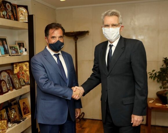 Γεωργιάδης – Πάιατ: Στο επίκεντρο της συνάντησης, οι αμερικανικές επενδύσεις στην Ελλάδα