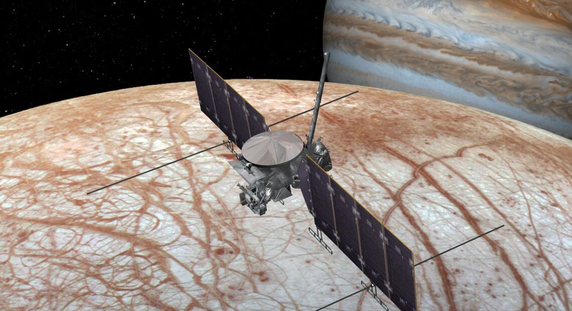 H Spacex θα πάει την αποστολή της Nasa στην Ευρώπη του Δία