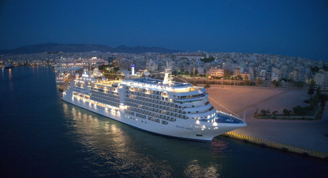 Piraeus Hosts Official Naming Ceremony Of Silversea Cruises Newest Ship