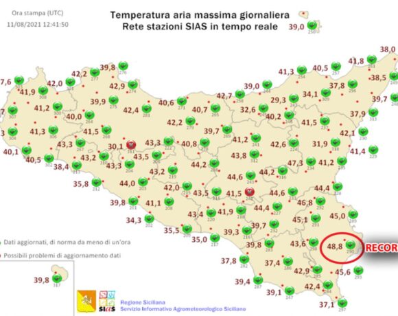 Καύσωνας – Ο «Εωσφόρος» δοκιμάζει την Ιταλία – Το θερμόμετρο σπάει όλα τα ρεκόρ