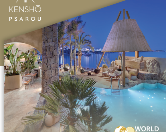 Mykonos’ Kenshō Psarou Resort Nominated At World Travel Awards 2021