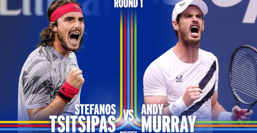 Us Open: Αρχή με Μάρεϊ για Τσιτσιπά και στο βάθος Μεντβέντεφ