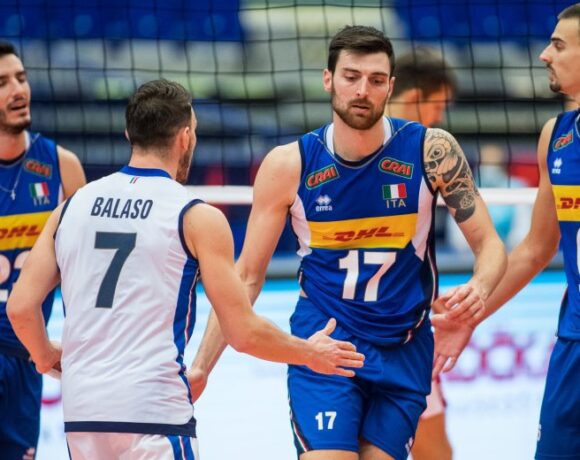 Ευρωβόλεϊ ανδρών: Η Ιταλία διέλυσε τη Λετονία