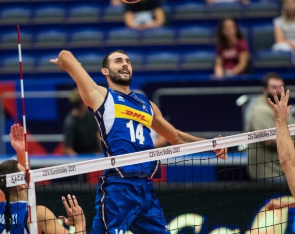 Ευρωβόλεϊ ανδρών: Σίφουνας η Ιταλία διέλυσε και τη Γερμανία