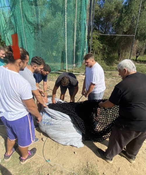 Κλωβός Ολυμπιακών προδιαγραφών στην Αγιά