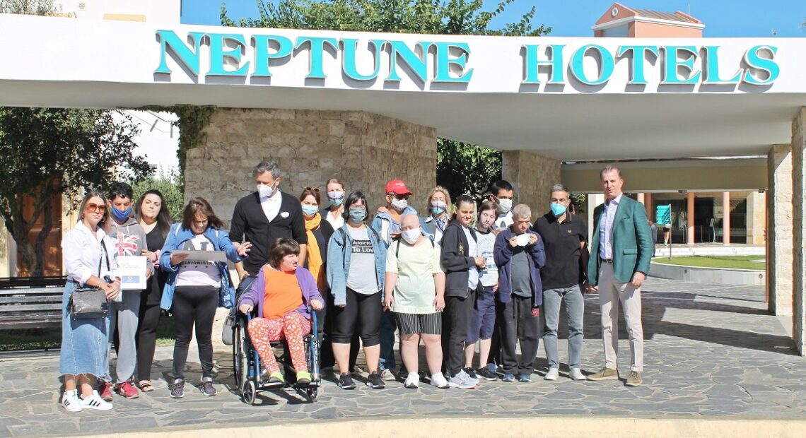 Kos’ Neptune Hotels Resort Holds Event for People with Disabilities