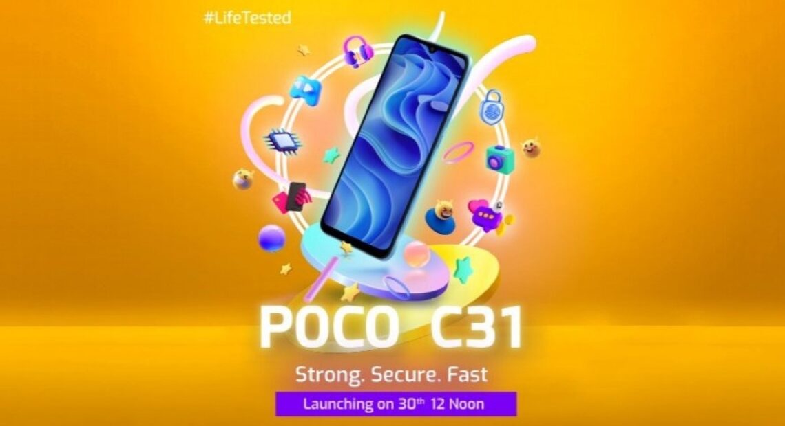 Poco C31: Αποκάλυψη κάποιων Specs πριν παρουσιαστεί