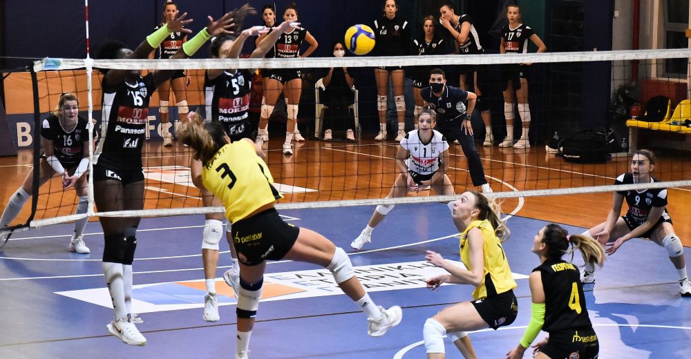 Α1 γυναικών, ΑΕΚ ΠΑΟΚ 3 2: Η μπίλια έκατσε στο κίτρινο