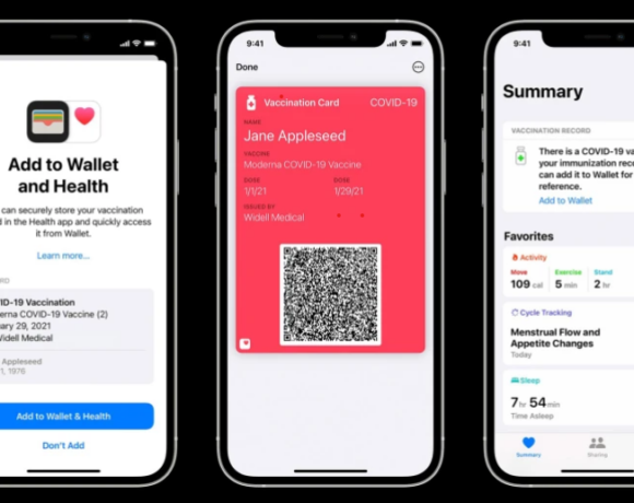 Πρόσθεσε το πιστοποιητικό εμβολιασμού σου στο Apple Wallet