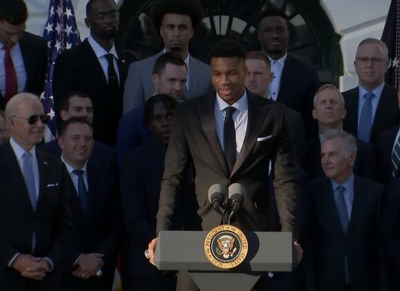 Awesome Antetokounmpo Inspires Pride In Greece With His White House Visit