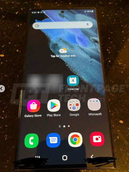 Διαρρέουν οι πρώτες εικόνες του Samsung Galaxy S22 Ultra
