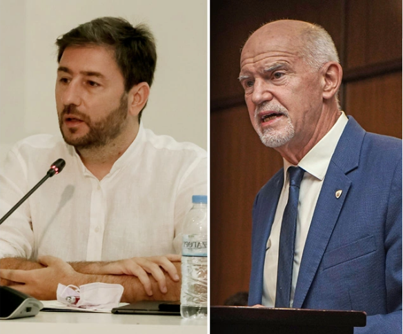 Εκλογές ΚΙΝΑΛ: Ανδρουλάκης – Παπανδρέου διεκδικούν την αρχηγία στον β’ γύρο