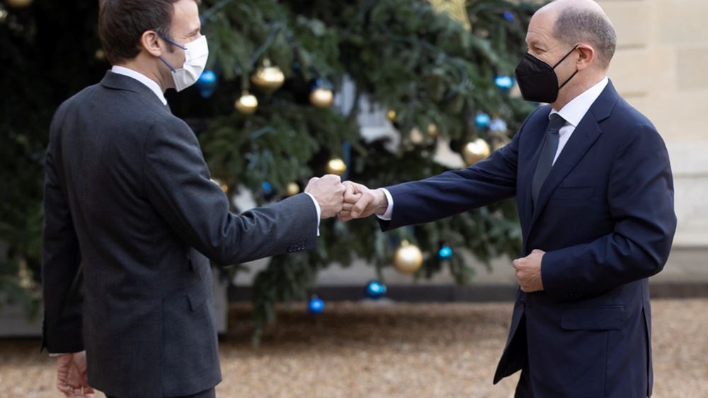 Παρίσι – «Σύμπνοια και σύγκλιση απόψεων» με… διαφωνίες στη συνάντηση Μακρόν Σολτς