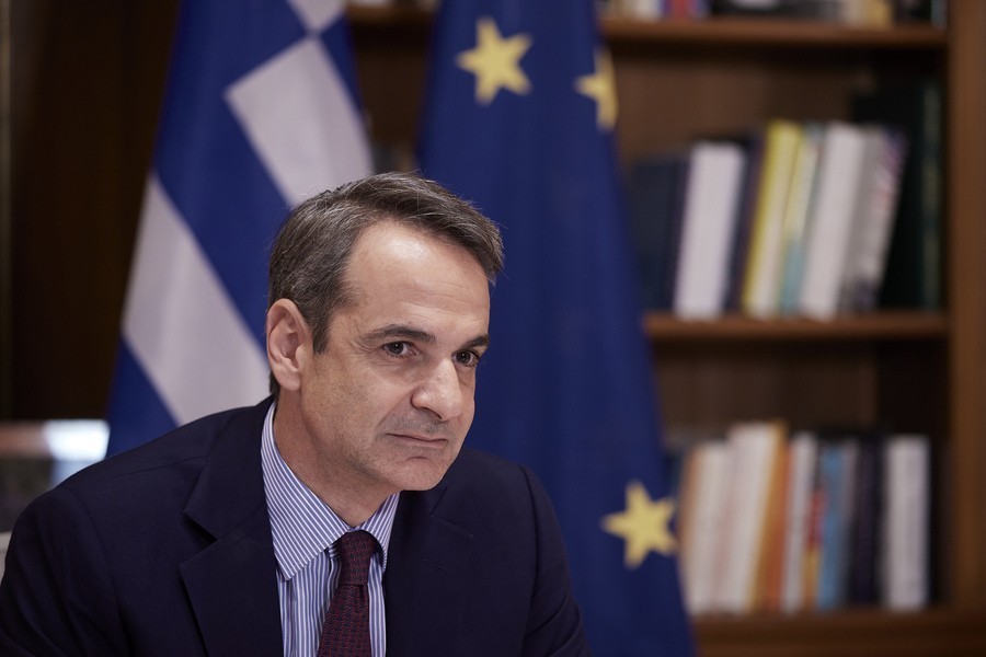 Συγχαρητήριο τηλεφώνημα Μητσοτάκη στον Ανδρουλάκη