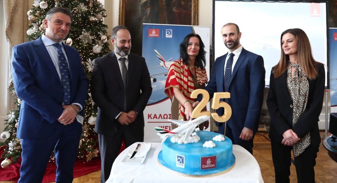 Emirates Celebrates 25 Years Of Flights To Greece