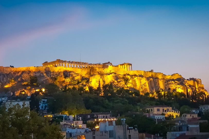 Athens Among World’s Most Beautiful Cities To Explore By Night